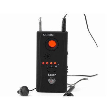 Dold kamera och radiovågsdetektor - Antispion