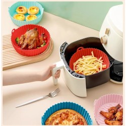 Silikoninsats/korg till airfryer - STOR