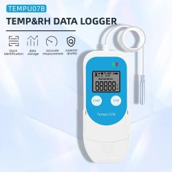 TempU 07 - Temperatur- och fuktighetsdatalogger med extern prob