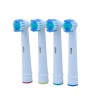 Tandborsthuvuden till Oral-B – 4-pack med färgmarkerade ringar