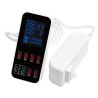 8-portars 220V USB-laddare