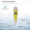 3-i-1 TDS/EC/Temp vattenkvalitetsmätare