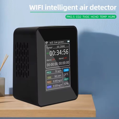 Luftkvalitetsmätare med WIFI