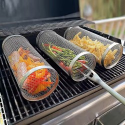 RollingGrill - Rullande grillkorg
