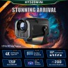 Kompakt og kraftfuld mini projektor med 720p HD-opløsning