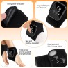 Trådløs ankelmassager med varme og vibration.