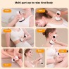 Smart Gua Sha Massageapparat med Varme & Bian-sten – 5 Hastigheder