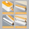 Filmdispenser – 2-i-1 magnetisk film- och foliedispenser med k